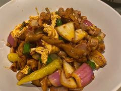 鸡胗鸡肠炒鸡蛋-日上三甘(三里屯店)