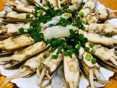 葱油蛏子-温州一家人美食(西木头市店)