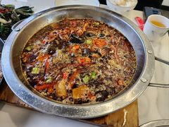 石爆腰花-洪平血旺椒麻鸡雅鱼饭店(熊猫大道店)
