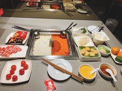 番茄锅底-海底捞火锅(吴中路店)