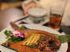 香茅草烤罗非鱼-紫滇源云南生态菜(丹凤街店)
