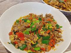 泡辣椒炒牛肉-壹盏灯(惠农店)