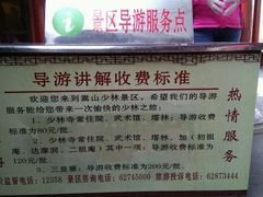嗯，导游费1-少林寺景区