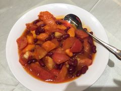 木瓜鲜番茄煮红腰豆-锦粤宫·精致粤菜(深圳北站店)