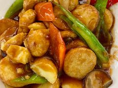 红烧日本豆腐-西北朗益和穆斯林餐厅