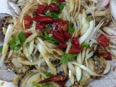 油泼扇贝-胖子饺子馆·海鲜家常菜(海军博物馆店)