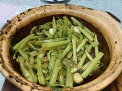 澳门虾酱啫通菜梗-天宝食坊·啫啫煲大排档(西华路店)