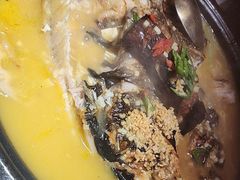 金银蒜香烤鱼-探鱼·鲜青椒爽麻烤鱼(天一广场店)