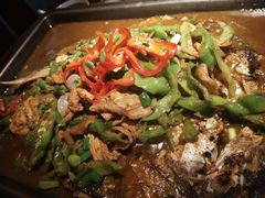 -探鱼·鲜青椒爽麻烤鱼(西南商都店)