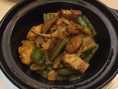 凉瓜焖三文鱼头骨-中山国际酒店中餐厅