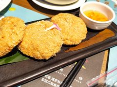 炸虾饼配泰国梅子酱-帕蓝·暹罗料理(曲阳店)