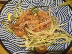 捞汁三文鱼面-小森师傅(宝安大仟里店)