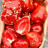 冰糖葫芦爱上了冬天，回味童年冰糖草莓冰糖秋葵