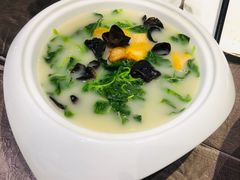 鱼汤时蔬-北京泰富酒店-柏景轩中餐厅