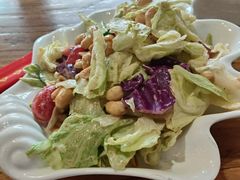 -东来菜馆•手抓海鲜家常菜•海鲜锅贴(鸽子窝店)