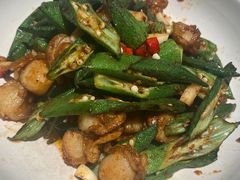 秋葵焗元贝-千滋百味·醉江澜花园餐厅(街道口店)