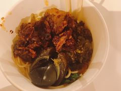 烧椒皮蛋牛肉拌粉-拌面小当家