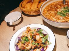 紫山茄拌扇贝-味莊·青岛菜(云霄路店)