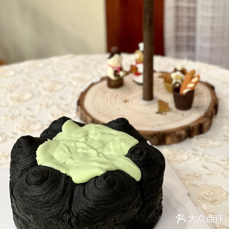 南通首发🌋Jennie同款火山熔岩蛋糕💚