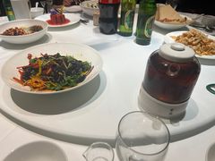 菜心蜇皮-宝轩渔府·老字号海鲜·正宗津菜(水上店)