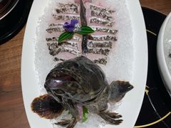 生猛深海龙胆鱼姿造-揽季锅物会.福建黄鱼.海鲜姿造(五四路店)