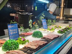 自助取餐区-V-ONE西雅图海鲜自助餐厅(仓山万达广场店)