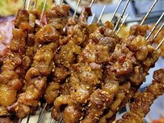 -劳动公园新疆人烤腰子