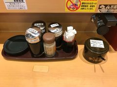 调料台-大起水产回转寿司(りんくうシークル店)