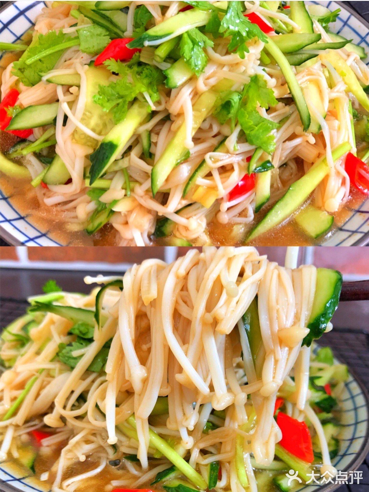 开胃小凉菜㊙️10分钟快手凉拌金针菇超下饭