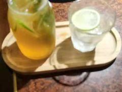 青柠雪梨水-绿茶餐厅(华联万柳店)