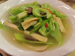 鲜腐竹银杏上汤浸有机豆苗-佛有缘·32年老字号(广州首店)