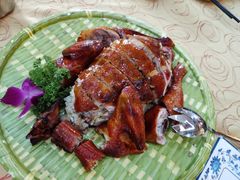 失传菜脆皮糯米鸡-水乡人家私房菜(逢简店)