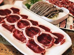鲜羊上脑-清真·鸦儿李记·涮肉(和平里店)