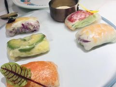 漫步花开彩虹卷-蜜桃花开·中西融合菜E&W(南长街店)