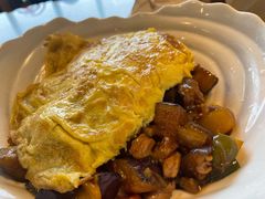 茄子肉丁小公鸡双拼拌面-文三里屯面馆(三里屯店)