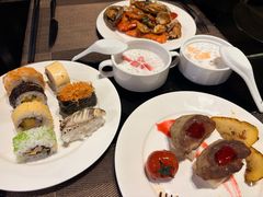 -大中华希尔顿酒店-念自助餐·海南美食·三文鱼