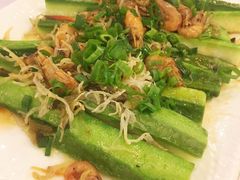 野生虾毛鱼仔蒸海南丝瓜-朱仔记食府(江南大道店)