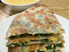 韭菜鸡蛋馅饼-京东程记肉饼店