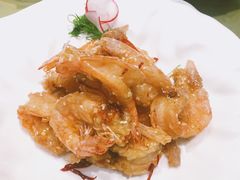 抓烹虾段-山东宾馆·齐鲁苑餐厅