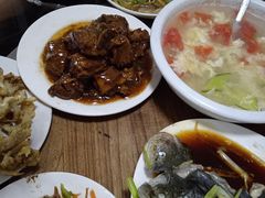 -北京龙庆四季香农家饭庄·灶台鱼·碳烤虹鳟鱼(龙庆峡店)