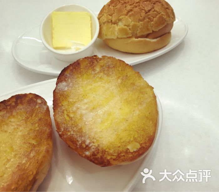 翠华餐厅(楚河汉街店)菠萝油图片 - 第3张