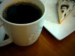 当日咖啡、蓝莓奶酪蛋糕-星巴克(北京新辰里亚运村店)