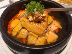 陈年花雕蒸草鸡-玫瑰厅上海菜(兴国路店)