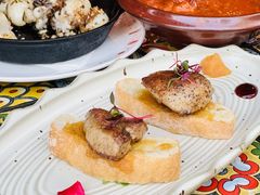 香煎鹅肝配焦糖苹果-BROWNSTONE布朗石西班牙餐厅(富城店)