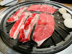 -明洞阿姨·韩式酱蟹烤肉·创意料理(三元桥店)