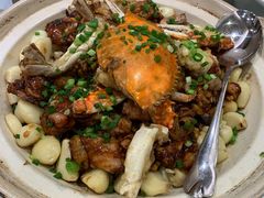 干锅焗螃蟹鸡-潮福城大酒楼(二环东路店)