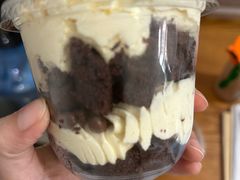 海盐焦糖奶油蛋糕杯-红宝石·鲜奶小方(莘庄龙之梦店)