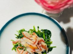 芥兰苗炝拌北极贝-醉舍·新淮扬菜(长宁龙之梦店)