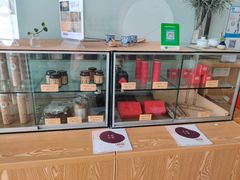 面包甜点陈列柜-广州素食学校·素猫豆腐(长洲码头店)