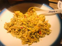 槐树花炒土鸡蛋-老阿爸鲜鱼土菜(昆山花桥店)